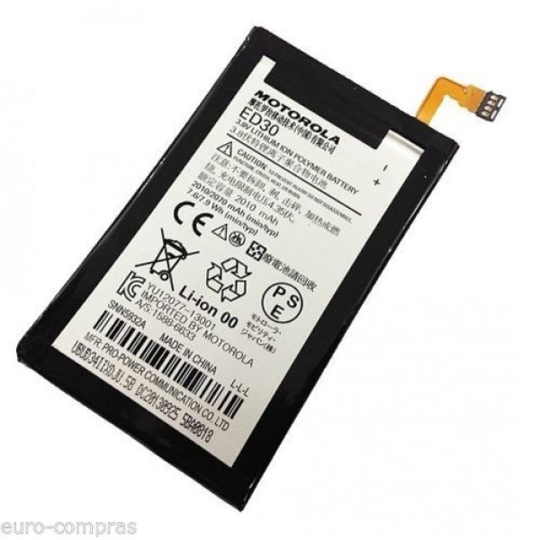 ED30 Replacement Battery for Motorola Moto G