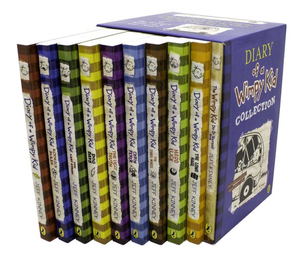Diary Of A Wimpy Kid 10 Book Collection