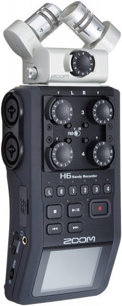 Zoom H6 6-Track Portable Digital Recorder for sale online