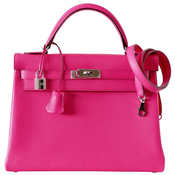 HM Pink Structured Handbag