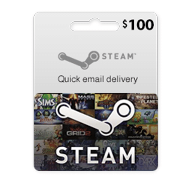 Buy online $100 Steam Gift Card (Email Delivery) at low price & get delivery worldwide ...