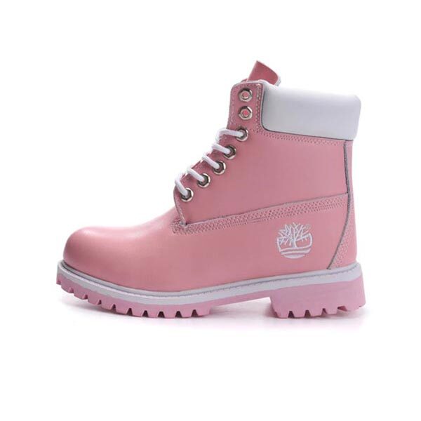timberland baby pink boots