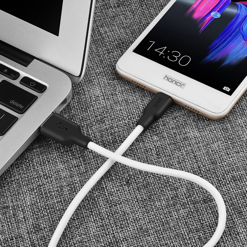 X21 Silicone Micro Charging Cable Notebook