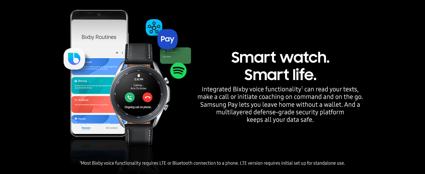 Smart Watch Watch Galaxy Watch Samsung Galaxy Watch Galaxy Watch Band Bluetooth Watch Galaxy Watch